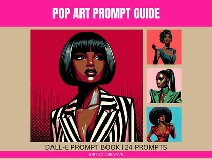 Pop Art Prompts PDF – For Millennial Black Women Creatives