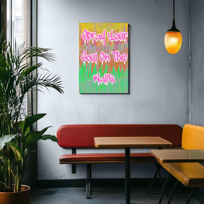 Digital Graffiti Art Print (Instant Download)