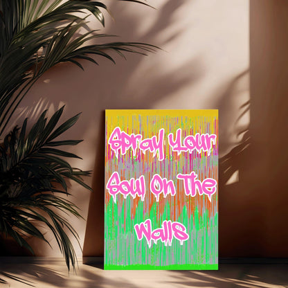 Digital Graffiti Art Print (Instant Download)