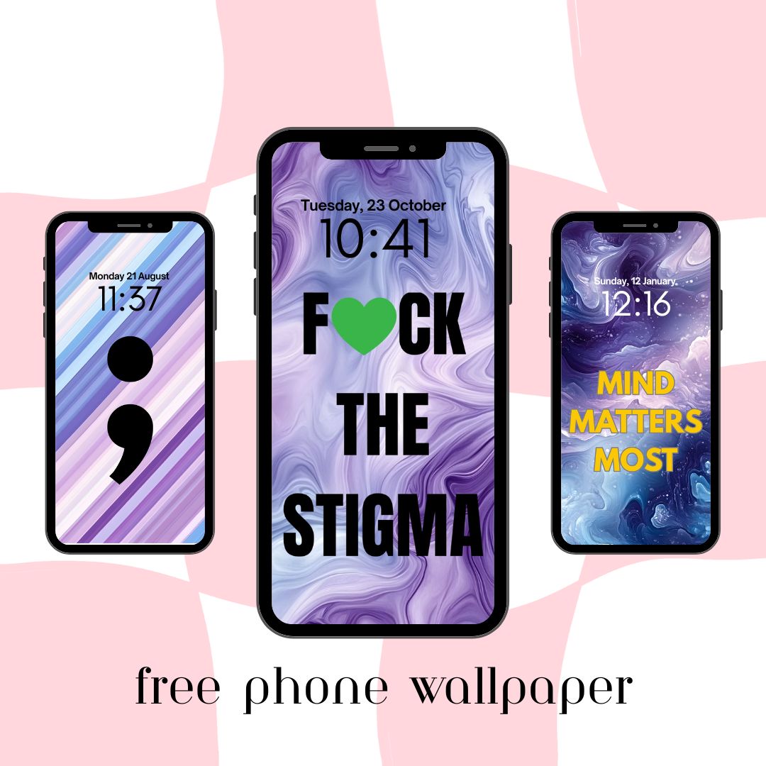 Free Mental Health Awareness Phone Wallpapers
