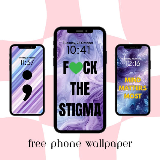 Free Mental Health Awareness Phone Wallpapers