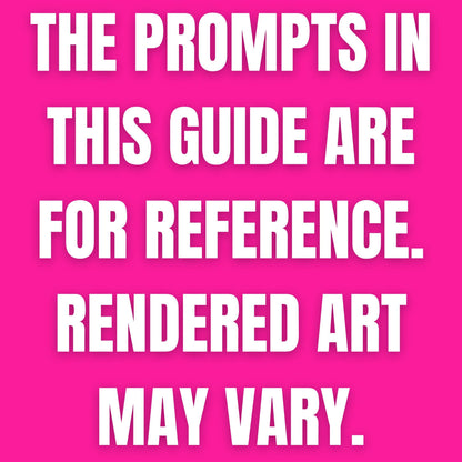 Paint Drip Prompt Guide – AI Art Prompts for DALL·E (Digital PDF)